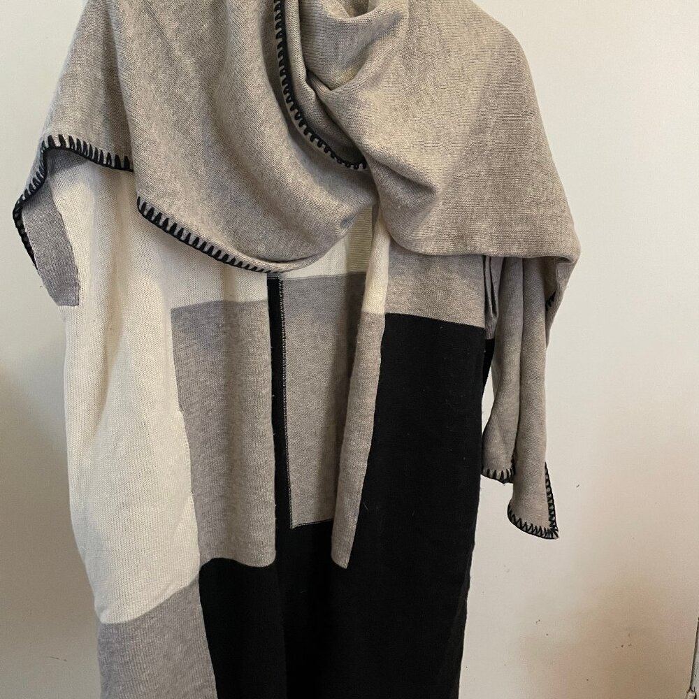 PAIGE Ruth Color Block Open Cardigan - Picture 4 of 8